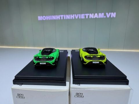  XE MÔ HÌNH MC LAREN 765LT,TỶ LỆ 1/64 LCD 