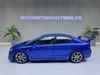 XE MÔ HÌNH HONDA CIVIC TYPE R FD2 BLUE,TỶ LỆ 1/18 WELL