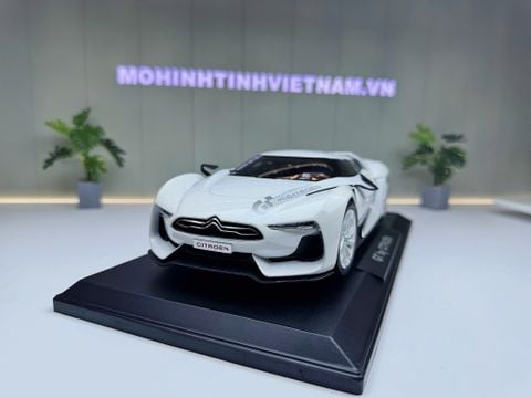 XE MÔ HÌNH CITREON GT WHITE,TỶ LỆ 1/18 NOREV 