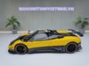 XE MÔ HÌNH PAGANI CINQUE ROADSTER YELLOW,TỶ LỆ 1/18 ALMOSTREAL