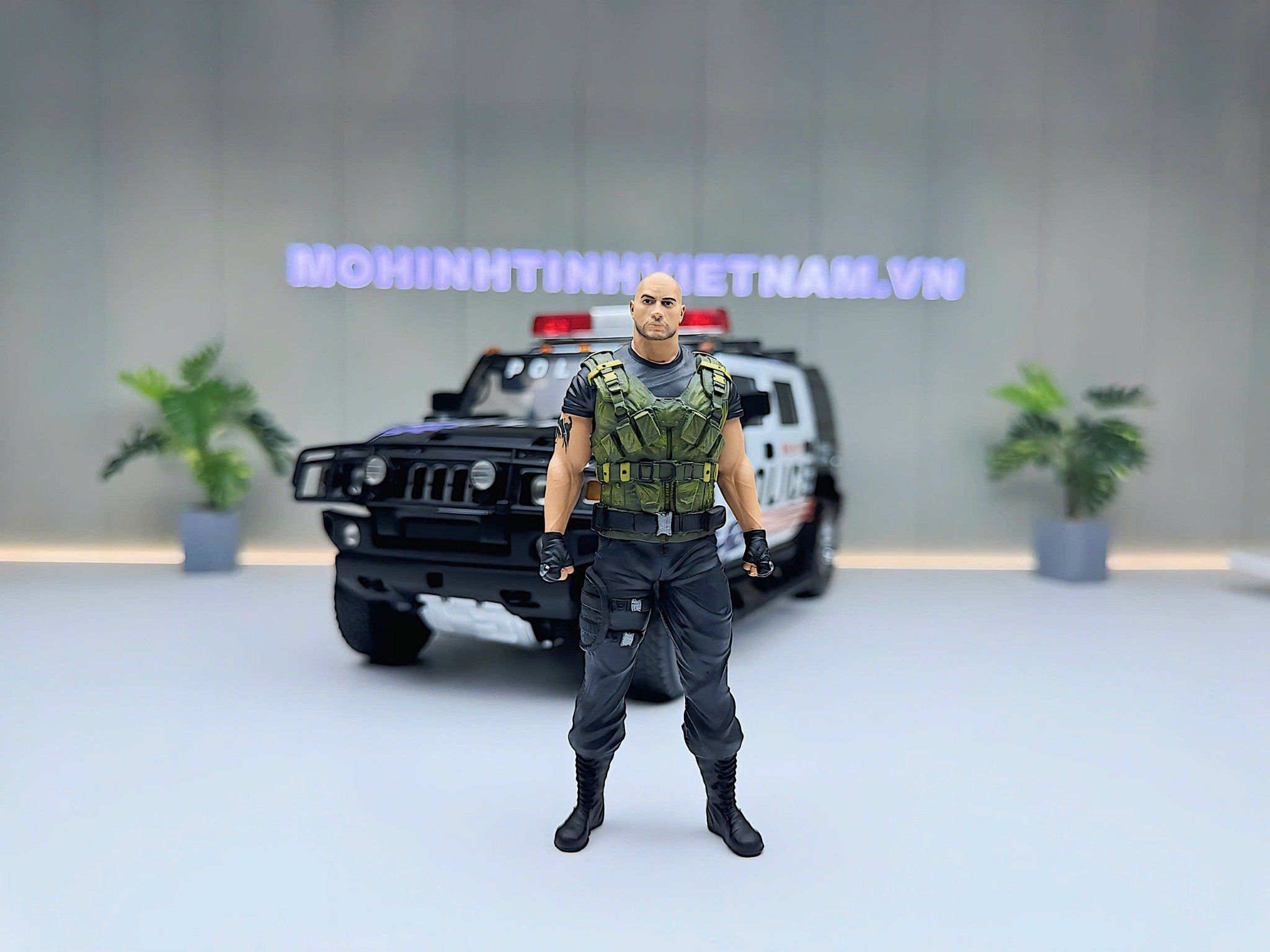 MÔ HÌNH NHÂN VẬT FIGURE THE ROCK,TỶ LỆ 1/18  HANDMADE