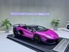 XE MÔ HÌNH LAMBORGHINI AVENTADOR SVJ VIOLA FINEO/VIOLA HESTIA,TỶ LỆ 1/18 DINO MODEL