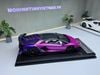 XE MÔ HÌNH LAMBORGHINI AVENTADOR SVJ VIOLA FINEO/VIOLA HESTIA,TỶ LỆ 1/18 DINO MODEL