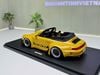 XE MÔ HÌNH PORSCHE 911(993) RWB NOHRA YELLOW,TỶ LỆ 1/18 GTSPIRIT