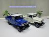 XE MÔ HÌNH TOYOTA LAND CRUISER 40 PICKUP BLUE,TỶ LỆ 1/18 KYOSHO
