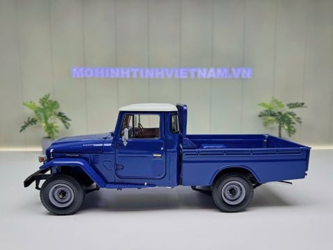  XE MÔ HÌNH TOYOTA LAND CRUISER 40 PICKUP BLUE,TỶ LỆ 1/18 KYOSHO 