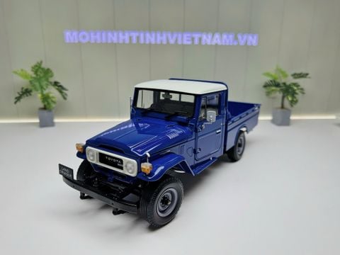  XE MÔ HÌNH TOYOTA LAND CRUISER 40 PICKUP BLUE,TỶ LỆ 1/18 KYOSHO 