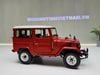 XE MÔ HÌNH TOYOTA LAND CRUISER 40 VAN RED,TỶ LỆ 1/18 KYOSHO