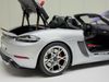 XE MÔ HÌNH PORSCHE 718 SPYDER SILVER,TỶ LỆ 1/18 NOREV