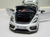 XE MÔ HÌNH PORSCHE 718 SPYDER SILVER,TỶ LỆ 1/18 NOREV