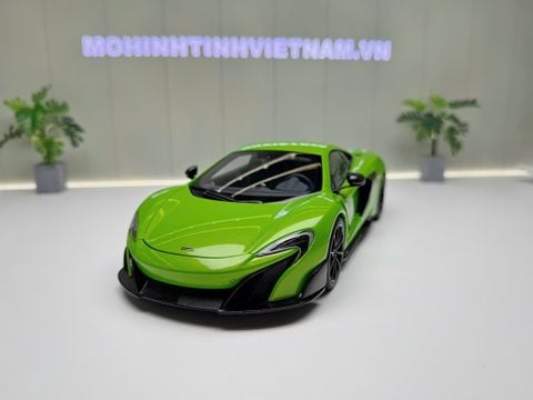  XE MÔ HÌNH MC LAREN 675LT GREEN,TỶ LỆ 1/18 AUTOART 