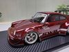 XE MÔ HÌNH PORSCHE 930 DARK RED,TỶ LỆ 1/18 IGNITION