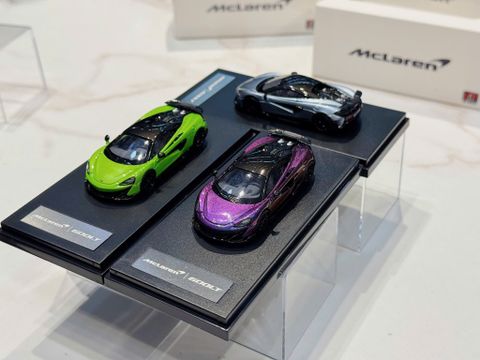  XE MÔ HÌNH MC LAREN 600LT,TỶ LỆ 1/64 LCD 