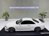 XE MÔ HÌNH NISSAN SKYLINE R33 GT-R WHITE,TỶ LỆ 1/18 IGNITION
