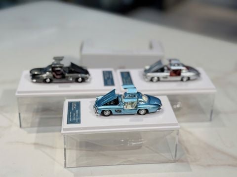  XE MÔ HÌNH MERCEDES BENZ 300SL,TỶ LỆ 1/64 BRISCALEMICRO 
