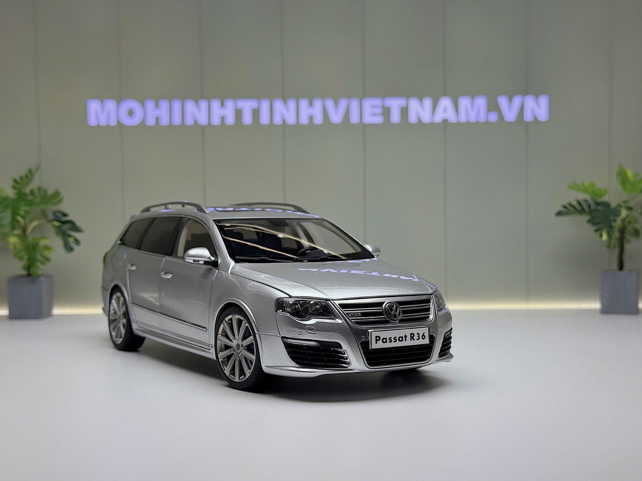 XE MÔ HÌNH VOLKSWAGEN PASSAT R36 SILVER,TỶ LỆ 1/18 NZG MODEL – Mô Hình ...