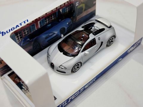  XE MÔ HÌNH BUGATTI VEYRON SUPERSPORT 16.4,TỶ LỆ 1/64 MORTAL 