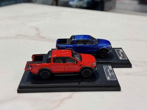  XE MÔ HÌNH FORD RAPTOR,TỶ LỆ 1/64 MK MODEL 