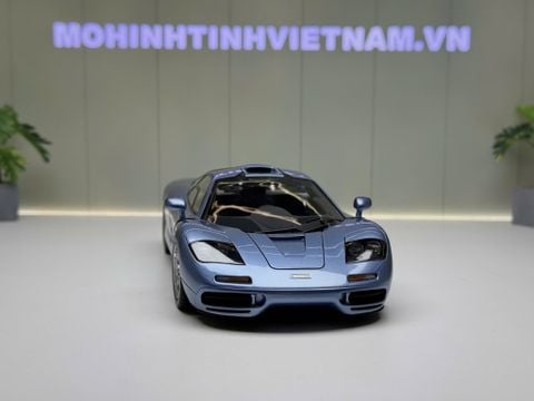  XE MÔ HÌNH MC LAREN F1 ICE BLUE,TỶ LỆ 1/18 LCD 