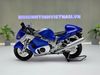XE MÔ HÌNH SUZUKI GSX1300R SILVER/BLUE,TỶ LỆ 1/12 LCD MODEL