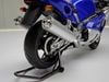 XE MÔ HÌNH SUZUKI GSX1300R SILVER/BLUE,TỶ LỆ 1/12 LCD MODEL