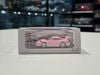 XE MÔ HÌNH PORSCHE 911 GT3 RS PINK WHITE,TỶ LỆ 1/64 MJ