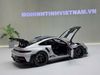 XE MÔ HÌNH PORSCHE 911 GT3 RS WEISSACH PACK GT-SILVERMETALLIC,TỶ LỆ 1/18 NOREV