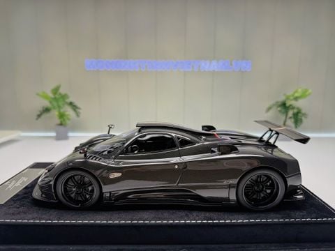  XE MÔ HÌNH PAGANI ZONDA CINQUE CARBON FIBER,TỶ LỆ 1/18 HENSON HEAVEN 