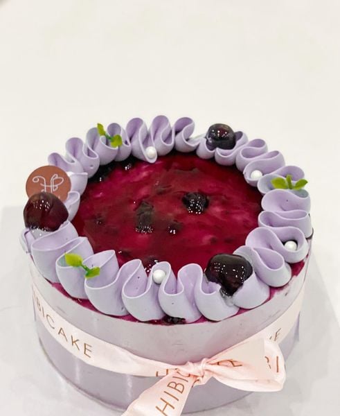  Mousse Việt Quất viền nhún 