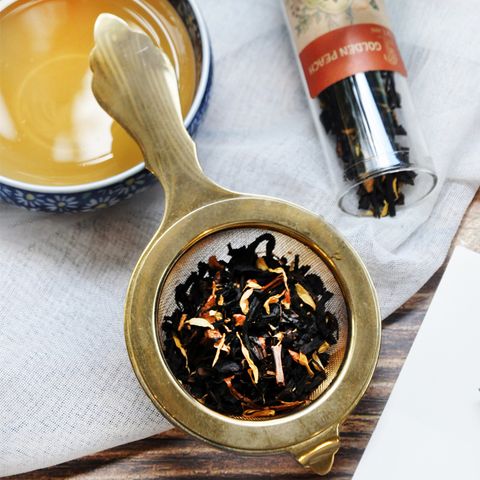  Ống Thủy tinh nút bần - Trà Golden Peach 15g 