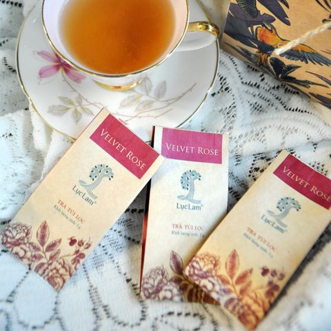  Trà Hoa Thảo Mộc Velvet Rose - Hộp Trà 20 Túi Lọc 