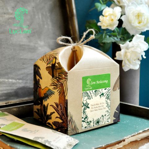  Trà Hoa Thảo Mộc Zen Relaxing - Hộp Trà 20 Túi Lọc 