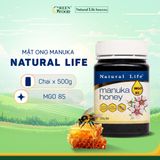  Mật ong Manuka Natural Life™  MGO 85 - Hộp 500g 
