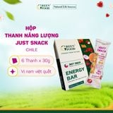  Hộp vị nam việt quất - Thanh năng lượng Just Snack ngũ cốc yến mạch 