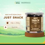  Nho khô đen Chile Just Snack Jumbo (Quả lớn) - 250g 