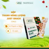  Hộp vị cam - Thanh năng lượng Just Snack ngũ cốc yến mạch 