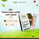  Hộp vị dừa - Thanh năng lượng Just Snack ngũ cốc yến mạch 