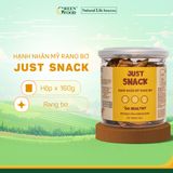  Hạnh Nhân Mỹ Rang Bơ Just Snack - 160g 