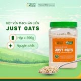  Bột yến mạch nguyên chất ăn liền Just Oats - 396g 