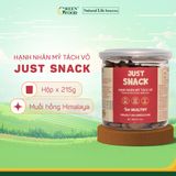  Hạnh Nhân Mỹ Rang Muối Hồng Himalaya Just Snack - 215g 