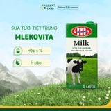  Sữa tươi ít béo Mlekovita từ Ba Lan - Thùng 12 hộp 1L 