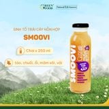  Nước Ép SMOOVI vị Mâm Xôi, Vải 250ml 
