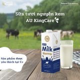  Hộp 1L - Sữa tươi nguyên kem AU KingCare cao cấp từ Úc 