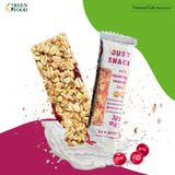  Vị nam việt quất - Thanh năng lượng Just Snack Ngũ Cốc Yến Mạch 