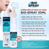  Xịt Họng Bio Spray Hàn Quốc Diệt Khuẩn - 30ml 