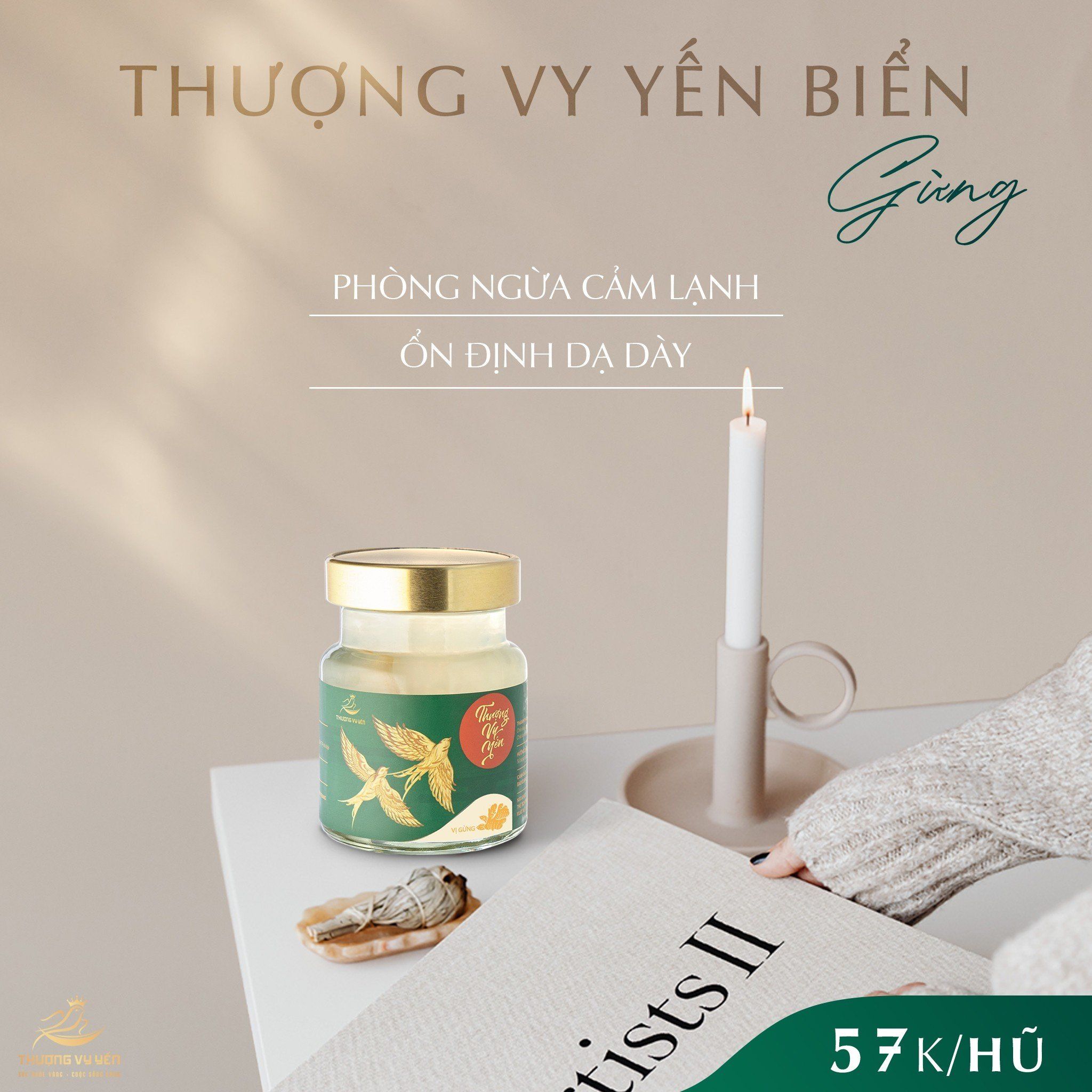  Thượng Vy Yến Biển Vị Gừng - Yến Sào Cao Cấp 