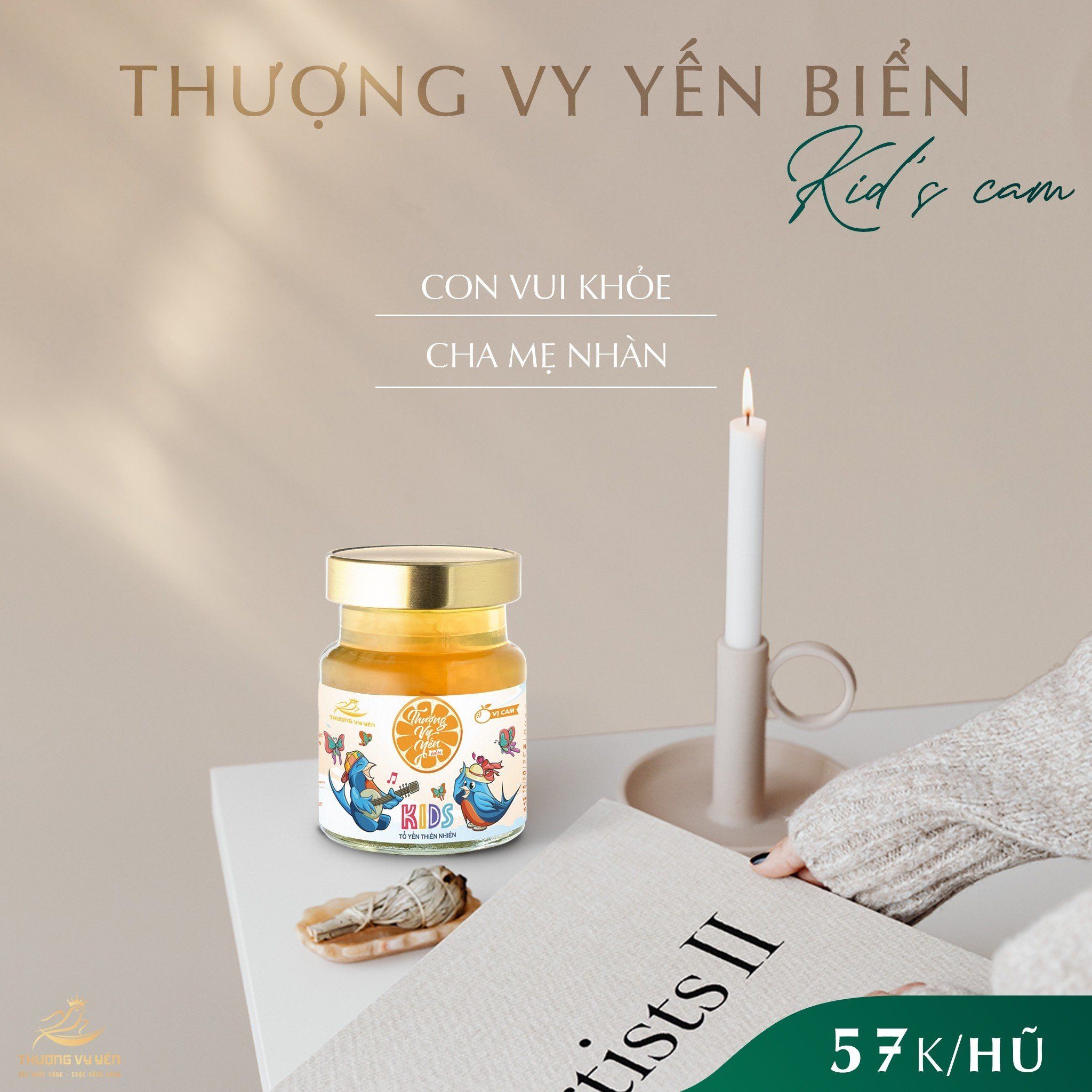  Thượng Vy Yến Biển Kid's Cam - Yến Sào Cao Cấp 