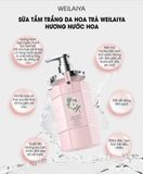  Sữa Tắm Trắng Da Hoa Trà Camelia WEILAIYA - 450ml 