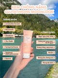  Kem Chống Nắng Dưỡng Trắng Da MOONLOOK Glutathione UV Sun Cream - 50g 