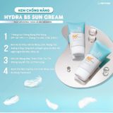  Kem Chống Nắng Pretty Skin Phục Hồi Dưỡng Trắng Hydra B5 Sun Cream SPF 50+/PA+++ - 70ml 